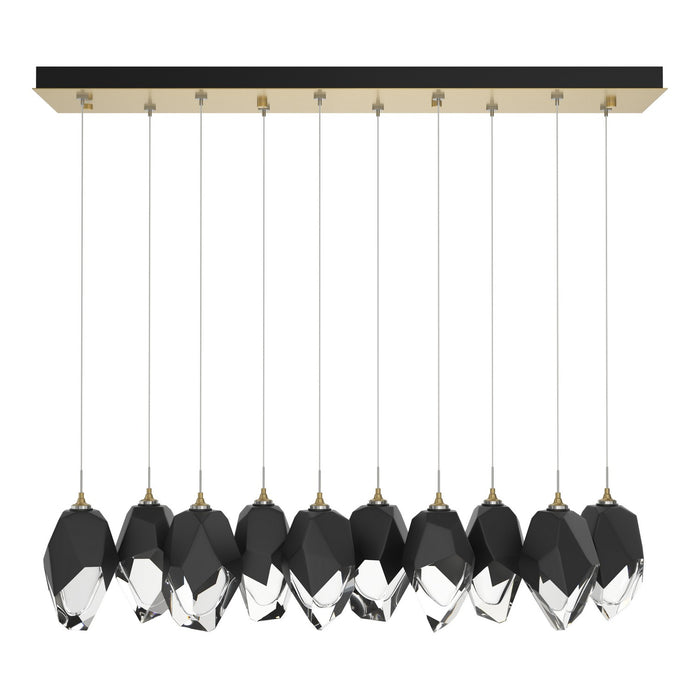 Hubbardton Forge 131144-SKT-STND-86-BP0755 LED Pendant, Modern Brass