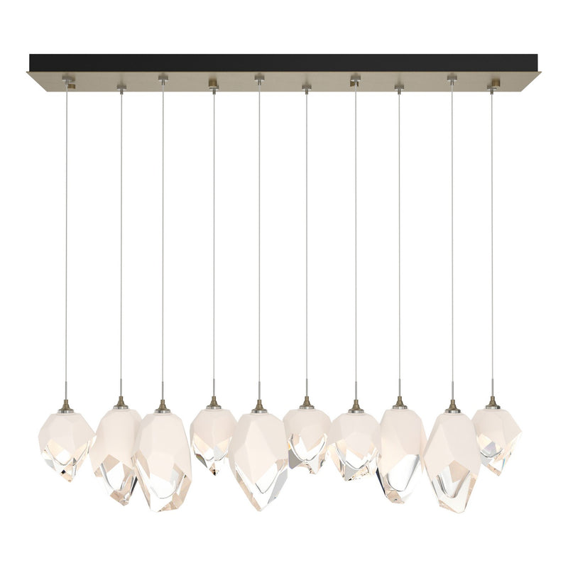 Hubbardton Forge 131145-SKT-STND-84-WP0756 LED Pendant, Soft Gold