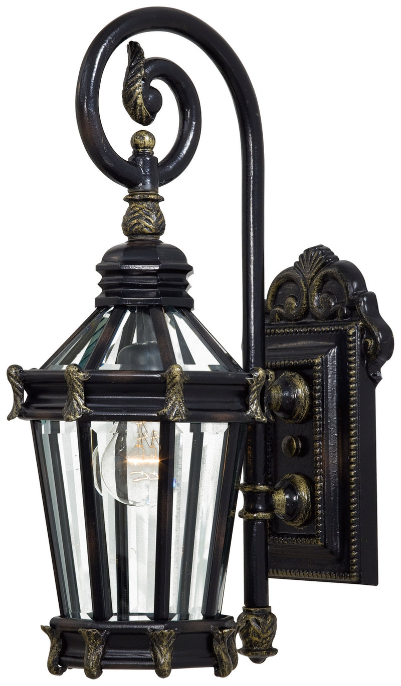 Minka-Lavery 8930-95 One Light Wall Mount, Heritage W/ Gold Highlights