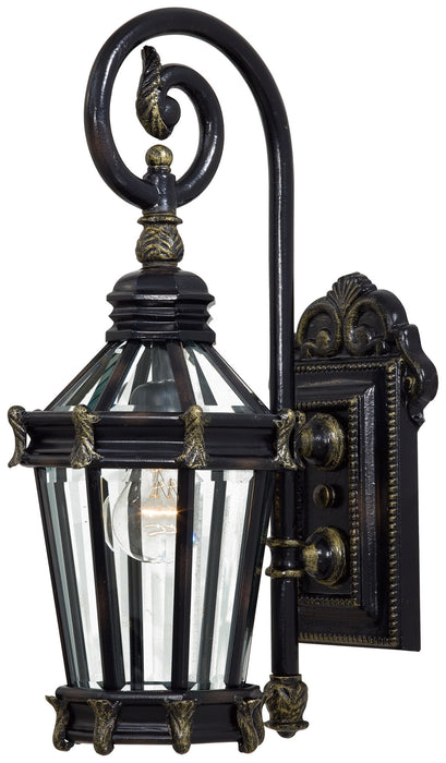 Minka-Lavery 8930-95 One Light Wall Mount, Heritage W/ Gold Highlights