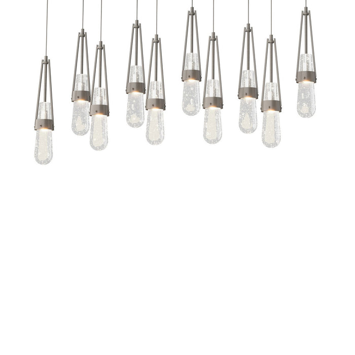 Hubbardton Forge 131200-SKT-LONG-07-YG0434 LED Pendant, Dark Smoke