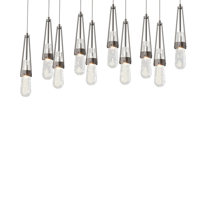 Hubbardton Forge 131200-SKT-LONG-14-YG0434 LED Pendant, Oil Rubbed Bronze
