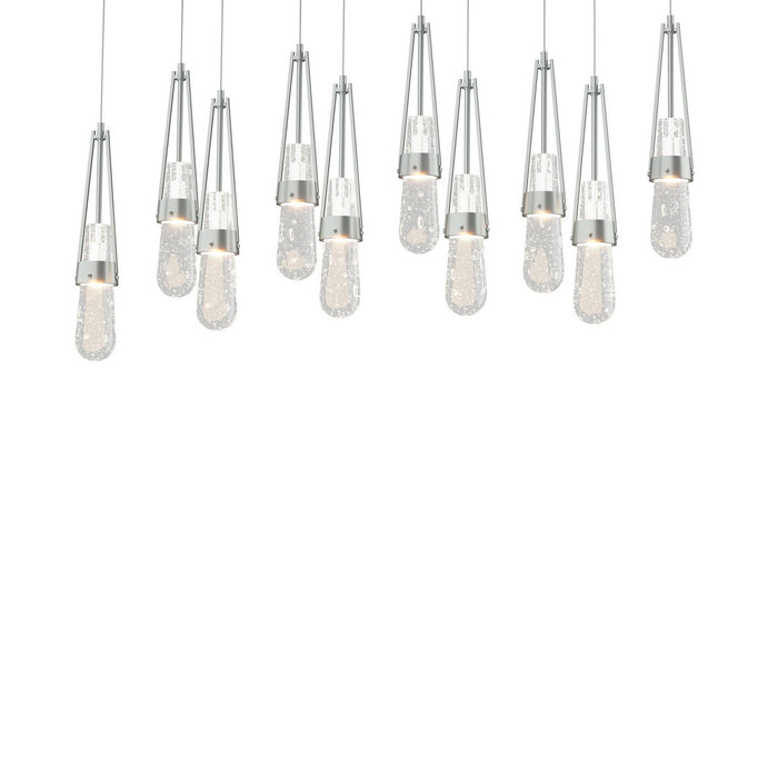 Hubbardton Forge 131200-SKT-LONG-82-YG0434 LED Pendant, Vintage Platinum