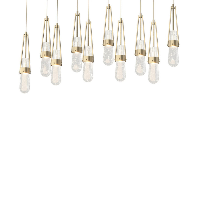 Hubbardton Forge 131200-SKT-LONG-84-YG0434 LED Pendant, Soft Gold