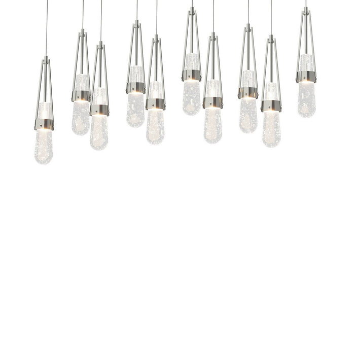 Hubbardton Forge 131200-SKT-LONG-85-YG0434 LED Pendant, Sterling