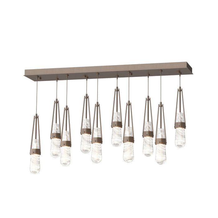 Hubbardton Forge 131200-SKT-STND-05-YJ0434 LED Pendant, Bronze