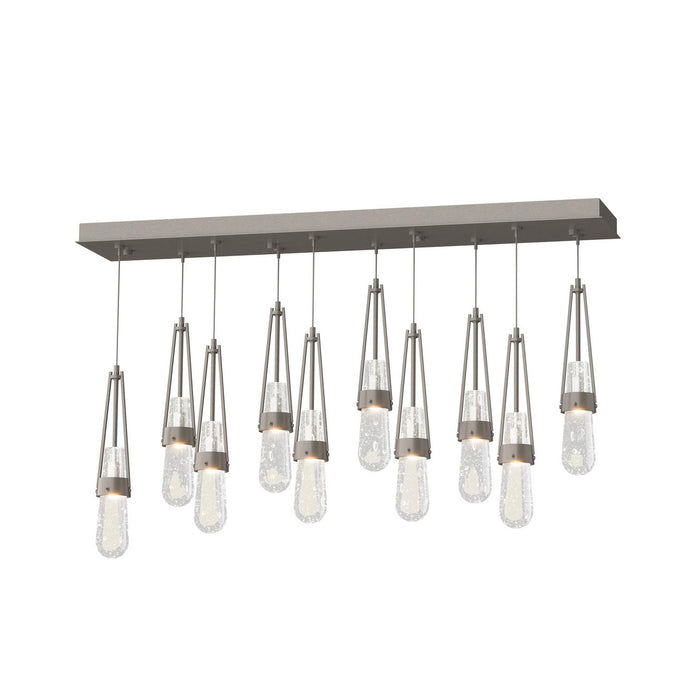Hubbardton Forge 131200-SKT-STND-07-YG0434 LED Pendant, Dark Smoke