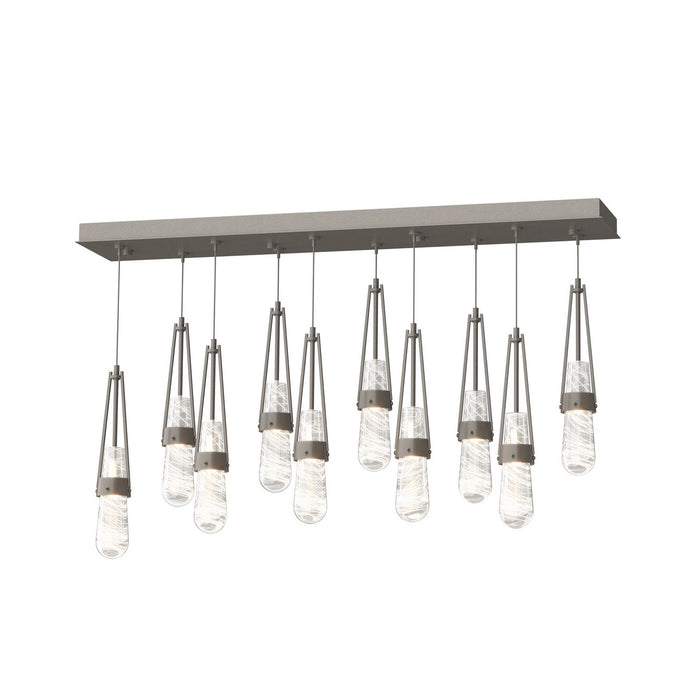 Hubbardton Forge 131200-SKT-STND-07-YJ0434 LED Pendant, Dark Smoke