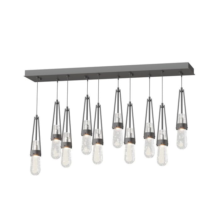 Hubbardton Forge 131200-SKT-STND-10-YG0434 LED Pendant, Black