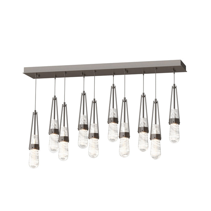 Hubbardton Forge 131200-SKT-STND-14-YJ0434 LED Pendant, Oil Rubbed Bronze