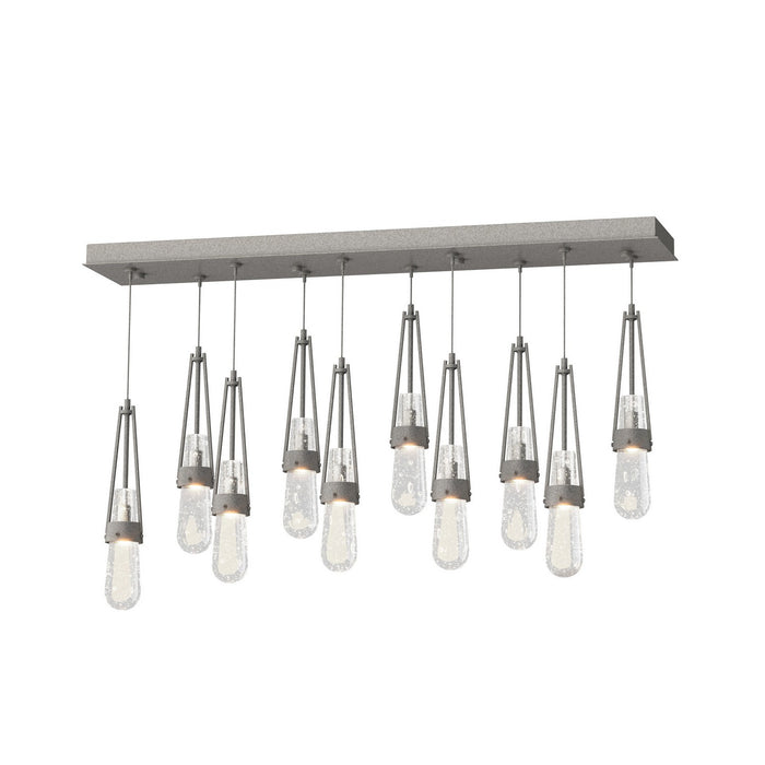 Hubbardton Forge 131200-SKT-STND-20-YG0434 LED Pendant, Natural Iron