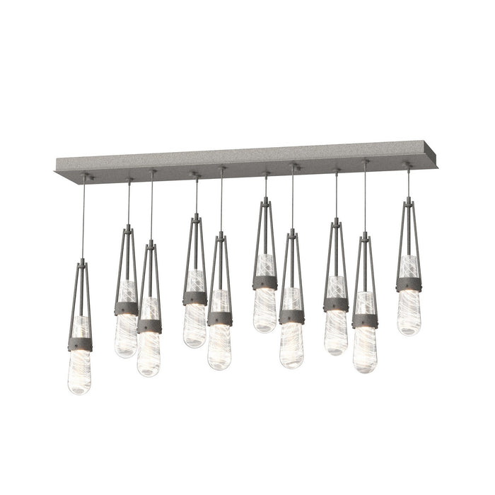 Hubbardton Forge 131200-SKT-STND-20-YJ0434 LED Pendant, Natural Iron