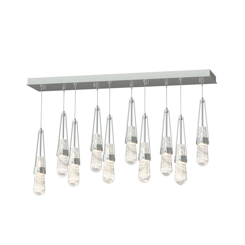 Hubbardton Forge 131200-SKT-STND-82-YJ0434 LED Pendant, Vintage Platinum