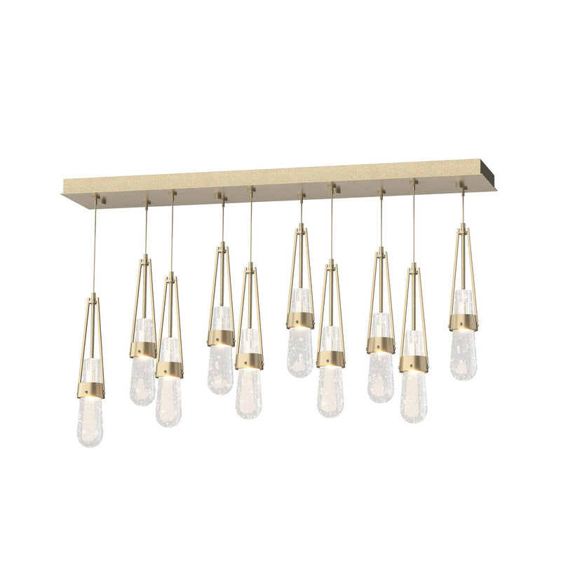 Hubbardton Forge 131200-SKT-STND-84-YG0434 LED Pendant, Soft Gold