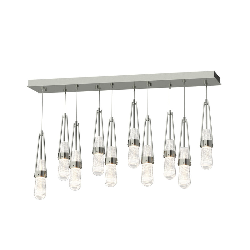 Hubbardton Forge 131200-SKT-STND-85-YJ0434 LED Pendant, Sterling