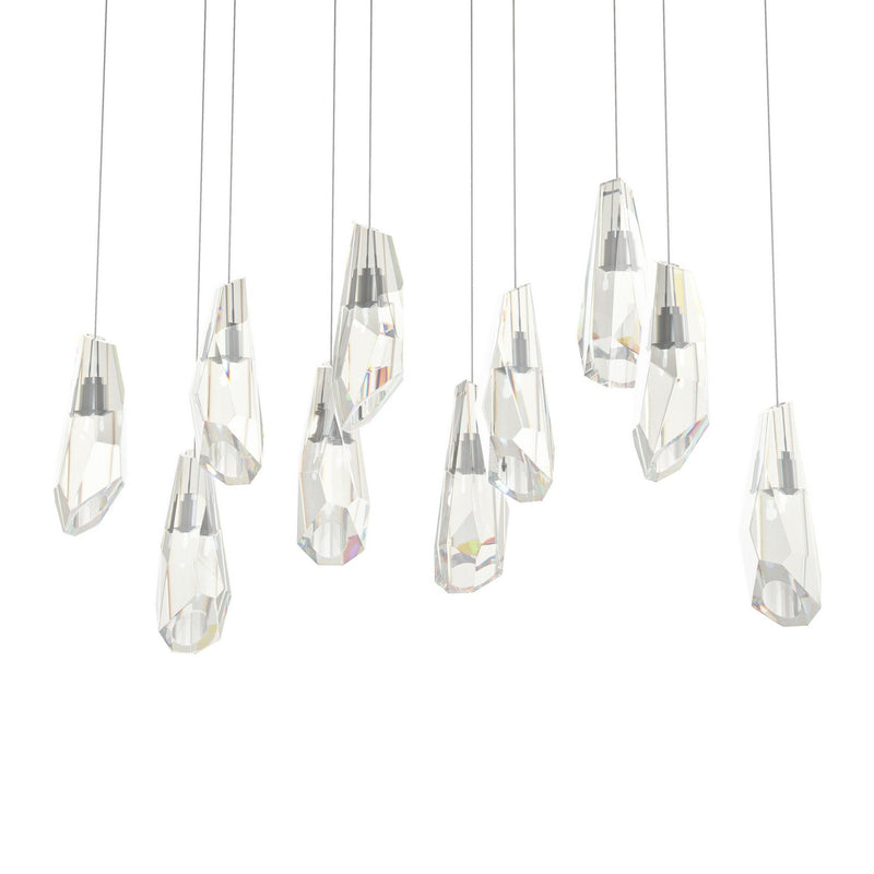 Hubbardton Forge 131201-SKT-LONG-05-CR LED Pendant, Bronze