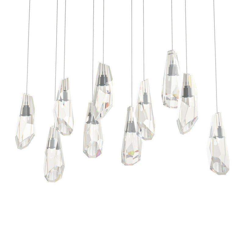 Hubbardton Forge 131201-SKT-LONG-14-CR LED Pendant, Oil Rubbed Bronze