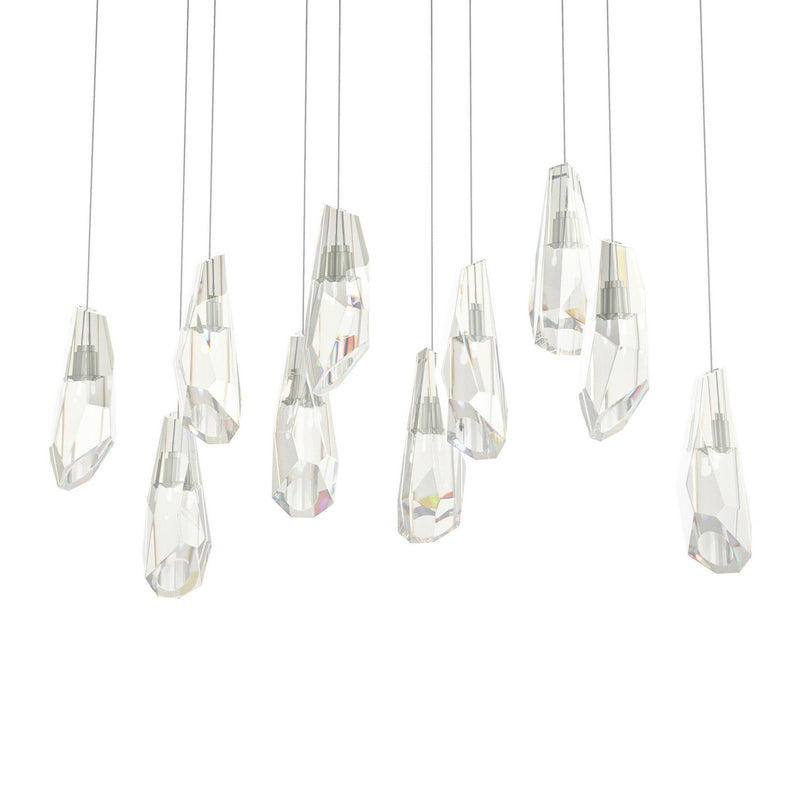 Hubbardton Forge 131201-SKT-LONG-85-CR LED Pendant, Sterling