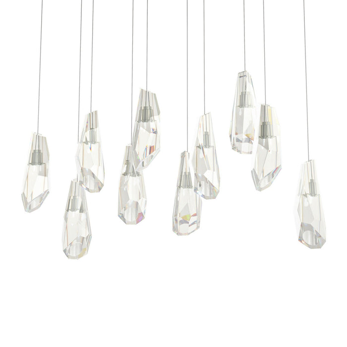 Hubbardton Forge 131201-SKT-LONG-85-CR LED Pendant, Sterling