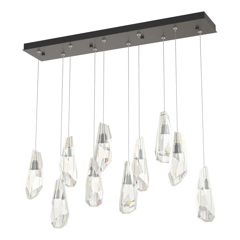 Hubbardton Forge 131201-SKT-STND-07-CR LED Pendant, Dark Smoke