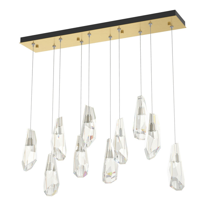 Hubbardton Forge 131201-SKT-STND-86-CR LED Pendant, Modern Brass
