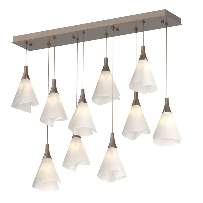 Hubbardton Forge 131202-SKT-STND-05-SH1987 LED Pendant, Bronze