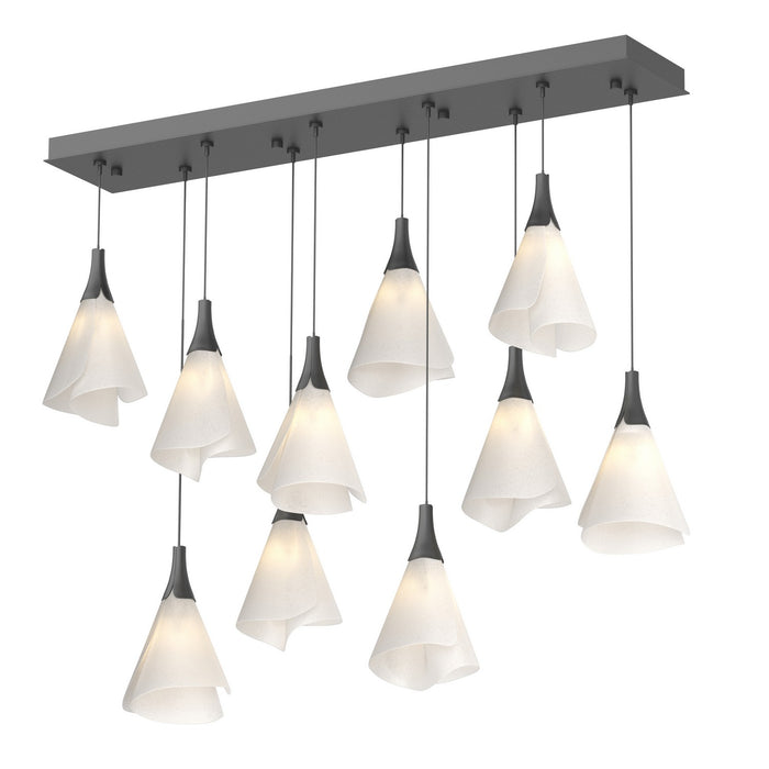 Hubbardton Forge 131202-SKT-STND-10-SH1987 LED Pendant, Black