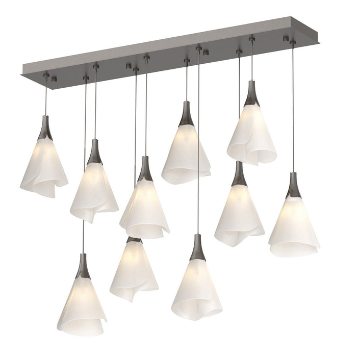 Hubbardton Forge 131202-SKT-STND-14-SH1987 LED Pendant, Oil Rubbed Bronze