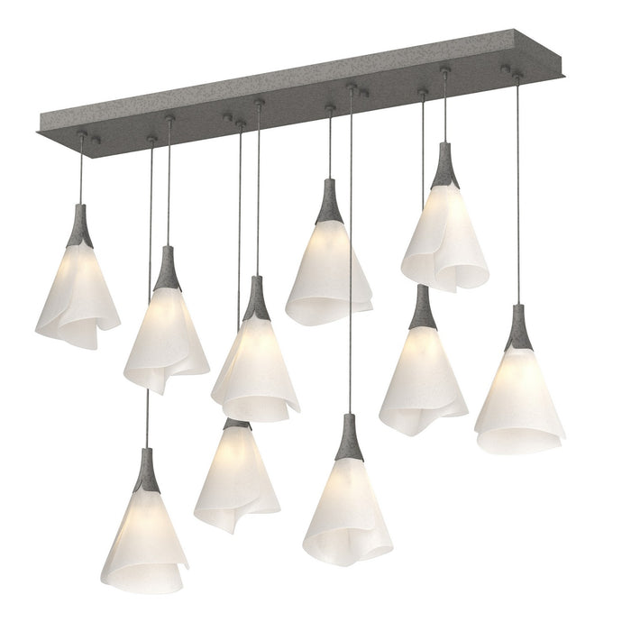Hubbardton Forge 131202-SKT-STND-20-SH1987 LED Pendant, Natural Iron