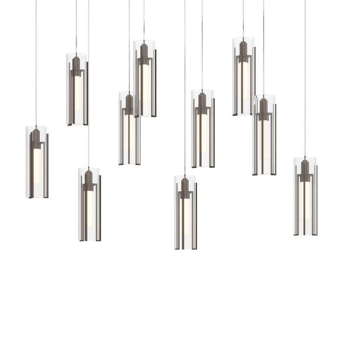 Hubbardton Forge 131204-SKT-LONG-05-ZM0065 LED Pendant, Bronze