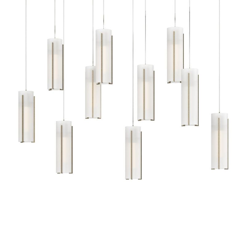 Hubbardton Forge 131204-SKT-LONG-84-GG0065 LED Pendant, Soft Gold
