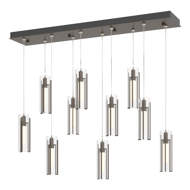 Hubbardton Forge 131204-SKT-STND-05-ZM0065 LED Pendant, Bronze