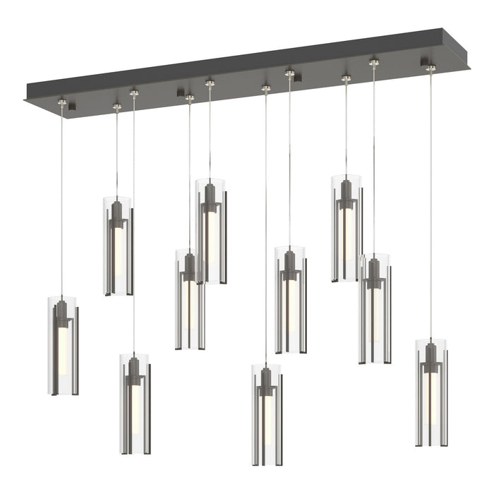 Hubbardton Forge 131204-SKT-STND-07-ZM0065 LED Pendant, Dark Smoke