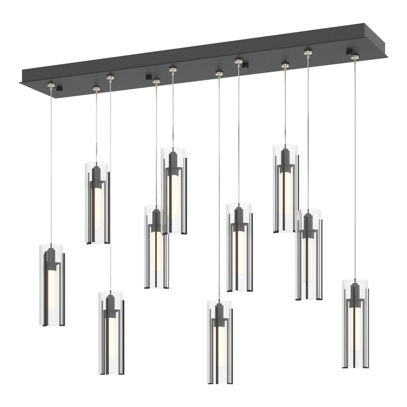 Hubbardton Forge 131204-SKT-STND-10-ZM0065 LED Pendant, Black
