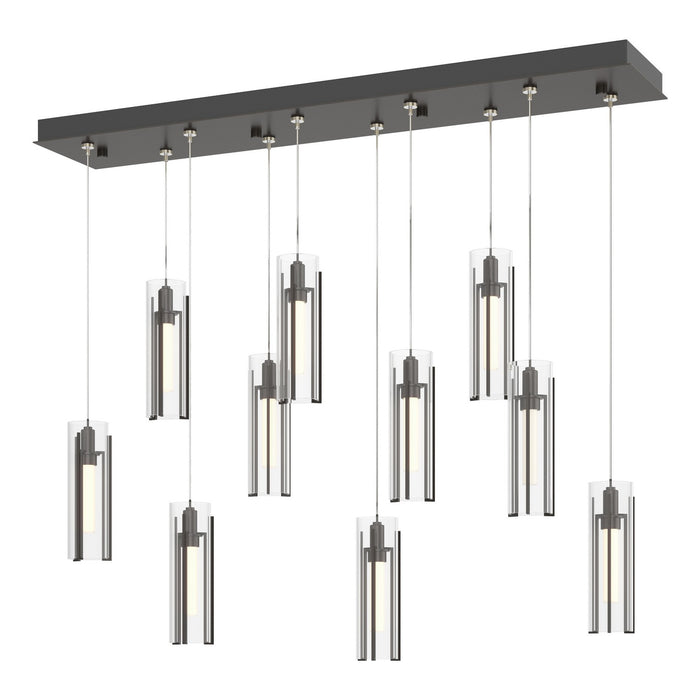 Hubbardton Forge 131204-SKT-STND-14-ZM0065 LED Pendant, Oil Rubbed Bronze