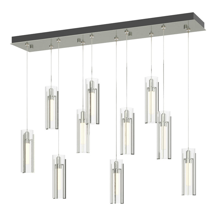 Hubbardton Forge 131204-SKT-STND-85-ZM0065 LED Pendant, Sterling
