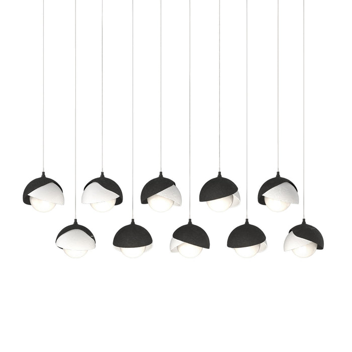 Hubbardton Forge 131205-SKT-LONG-10-02-GG0711 LED Pendant, Black
