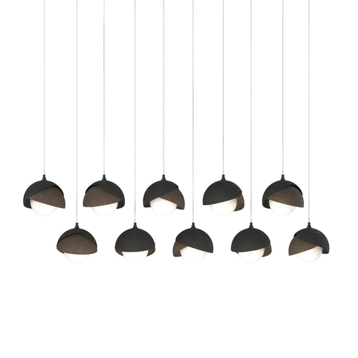 Hubbardton Forge 131205-SKT-LONG-10-05-GG0711 LED Pendant, Black