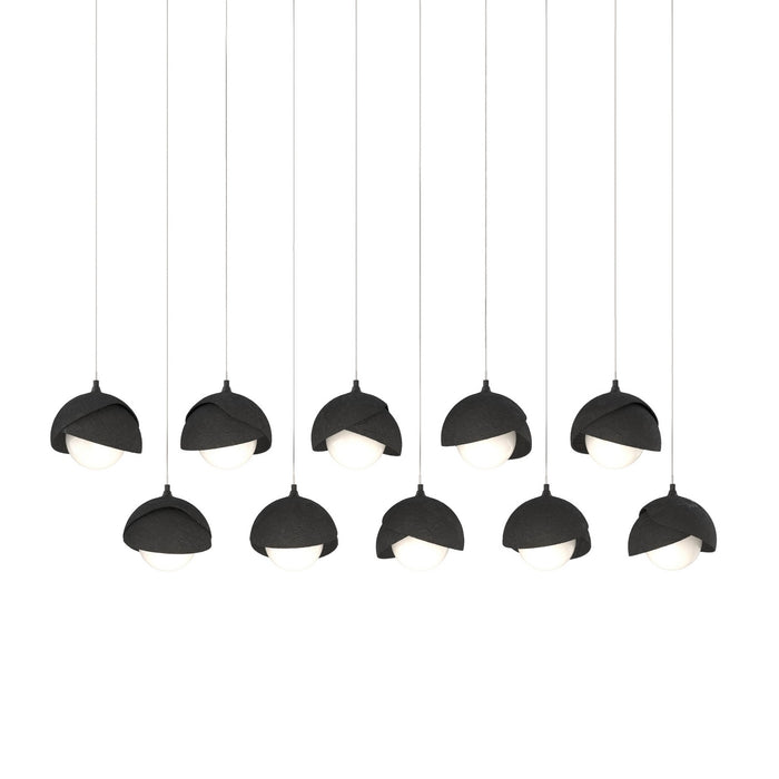 Hubbardton Forge 131205-SKT-LONG-10-10-GG0711 LED Pendant, Black