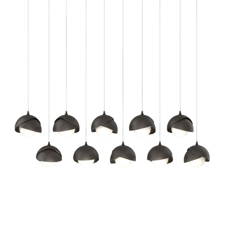 Hubbardton Forge 131205-SKT-LONG-14-14-GG0711 LED Pendant, Oil Rubbed Bronze