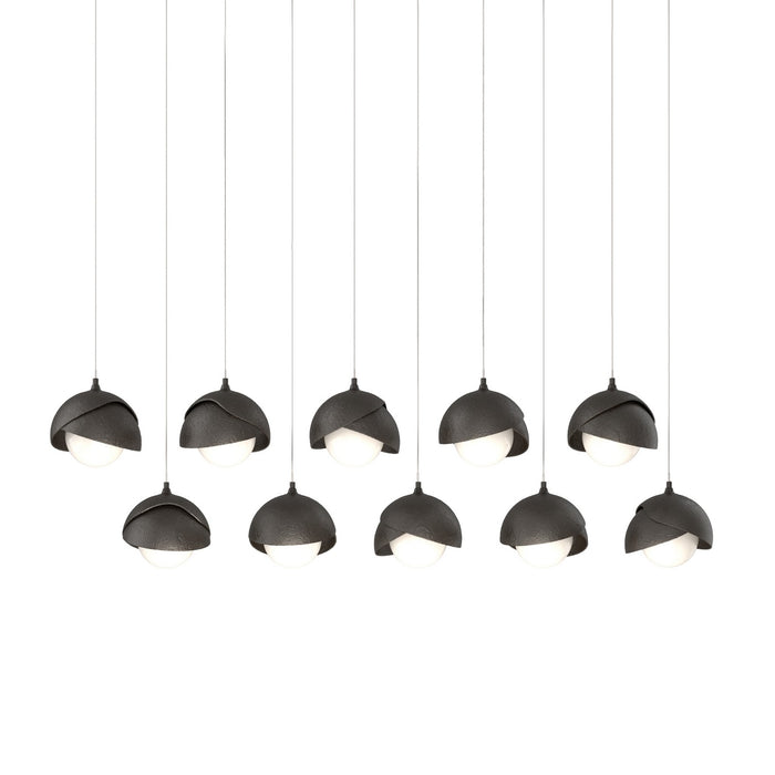 Hubbardton Forge 131205-SKT-LONG-14-14-GG0711 LED Pendant, Oil Rubbed Bronze