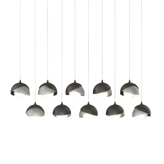 Hubbardton Forge 131205-SKT-LONG-14-82-GG0711 LED Pendant, Oil Rubbed Bronze