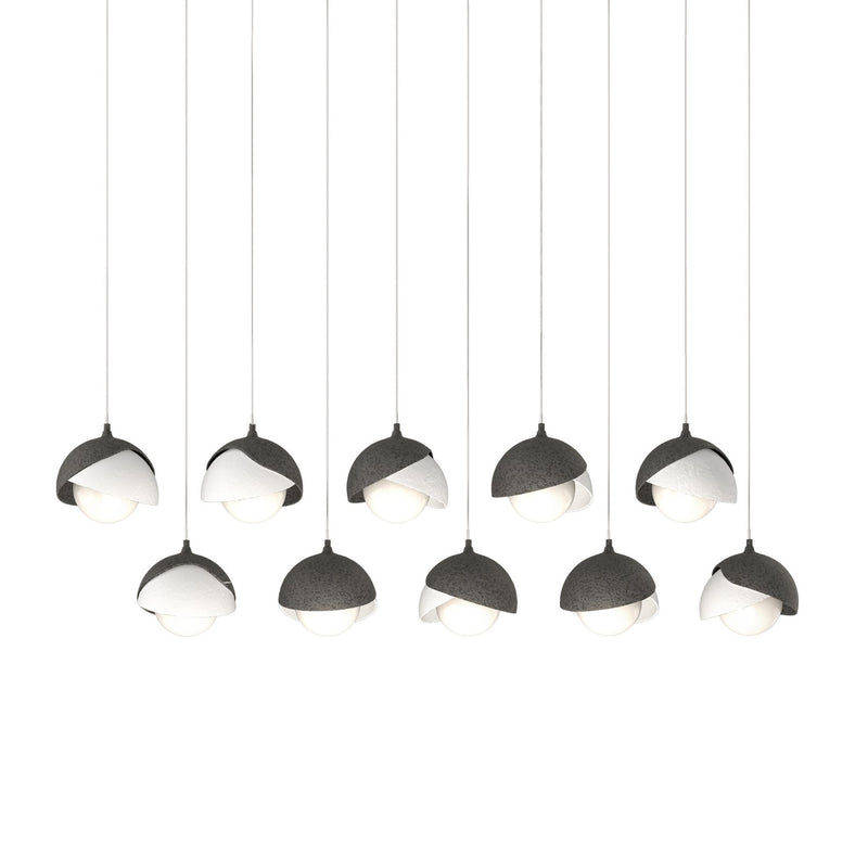 Hubbardton Forge 131205-SKT-LONG-20-02-GG0711 LED Pendant, Natural Iron