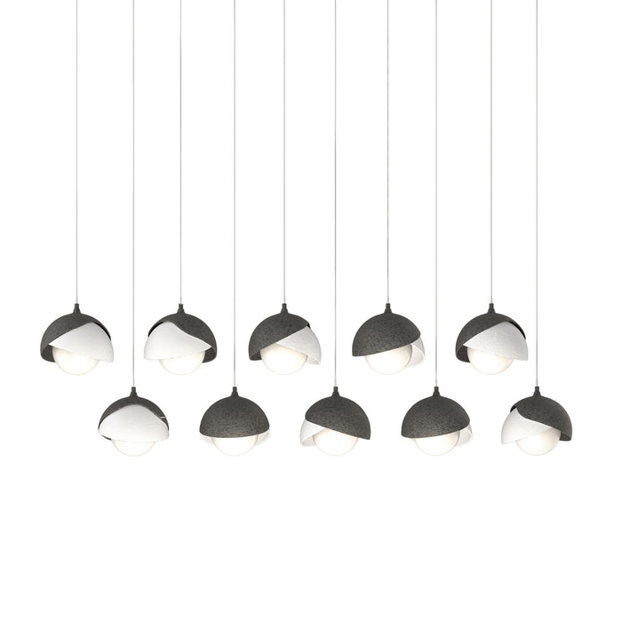 Hubbardton Forge 131205-SKT-LONG-20-02-GG0711 LED Pendant, Natural Iron