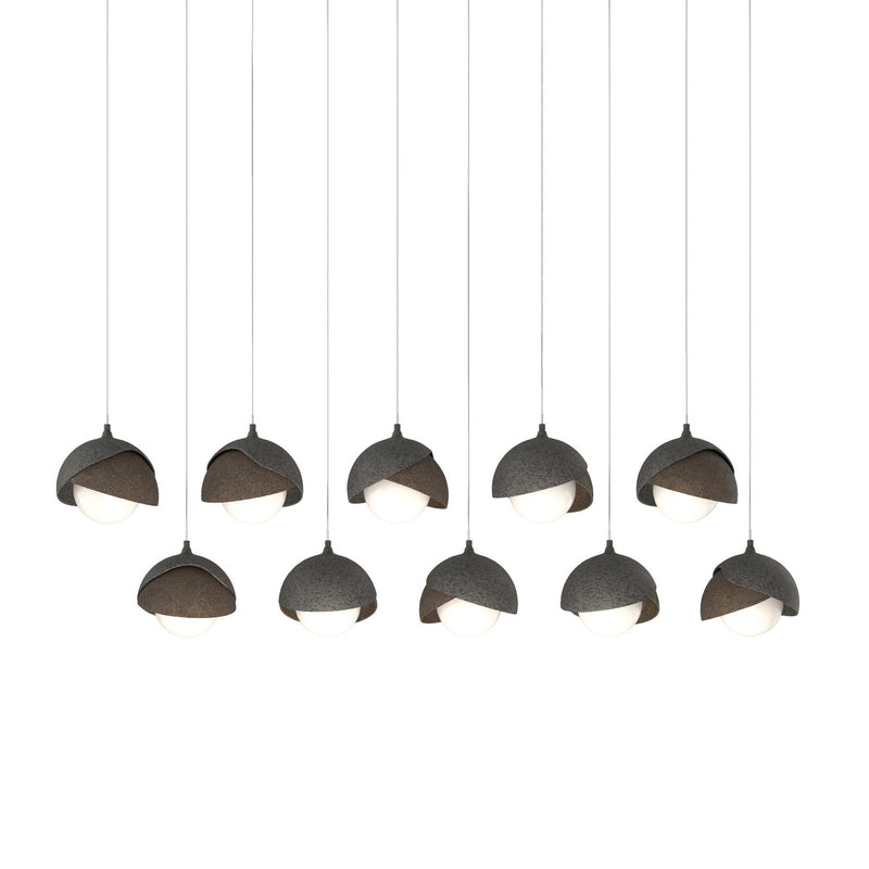 Hubbardton Forge 131205-SKT-LONG-20-05-GG0711 LED Pendant, Natural Iron