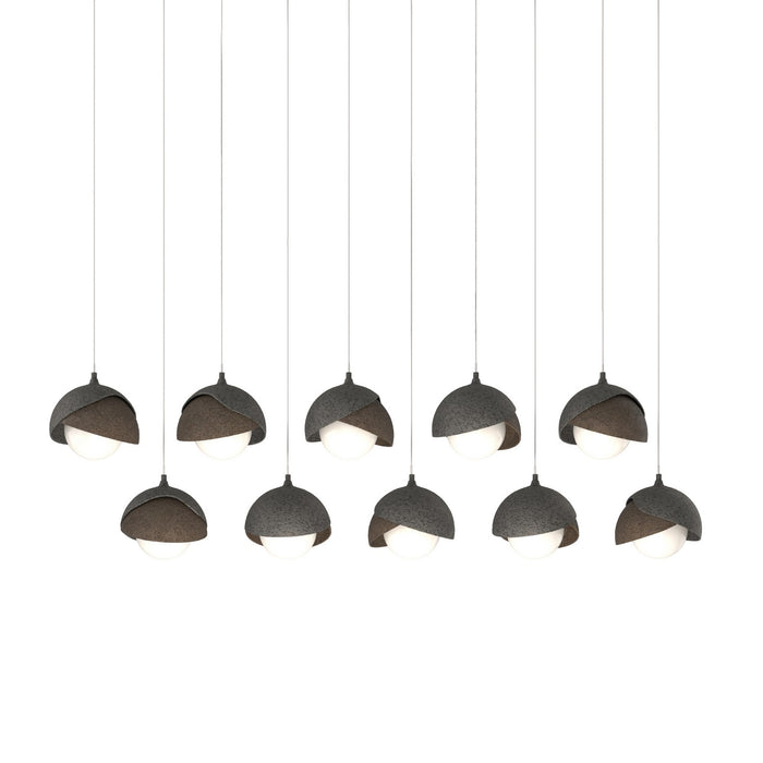 Hubbardton Forge 131205-SKT-LONG-20-05-GG0711 LED Pendant, Natural Iron