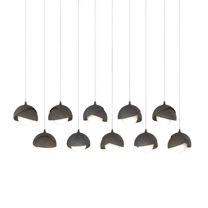 Hubbardton Forge 131205-SKT-LONG-20-07-GG0711 LED Pendant, Natural Iron