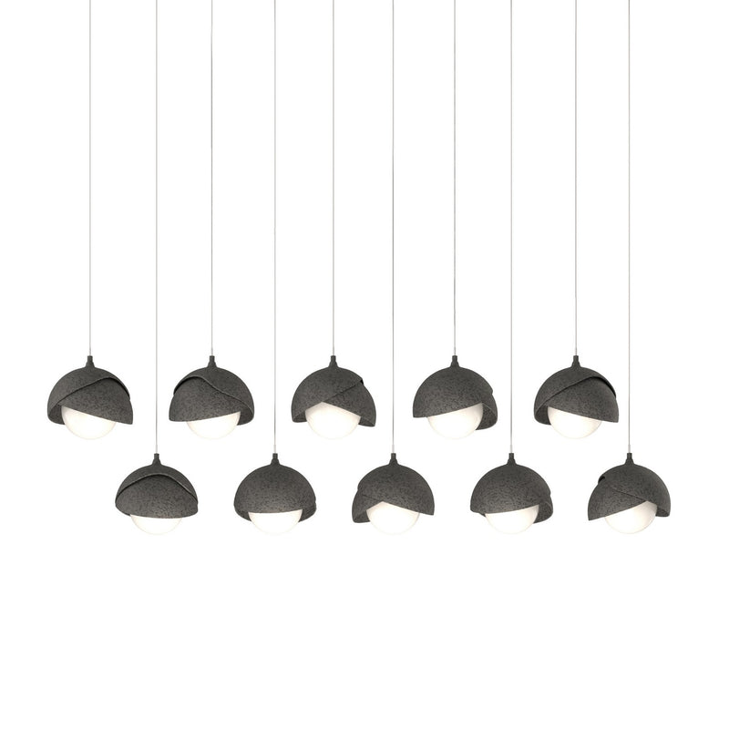 Hubbardton Forge 131205-SKT-LONG-20-20-GG0711 LED Pendant, Natural Iron