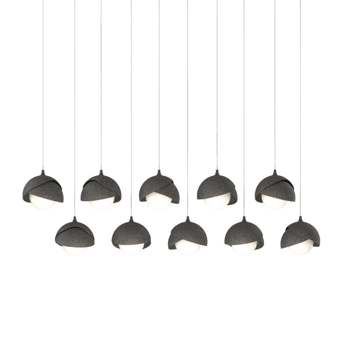 Hubbardton Forge 131205-SKT-LONG-20-20-GG0711 LED Pendant, Natural Iron