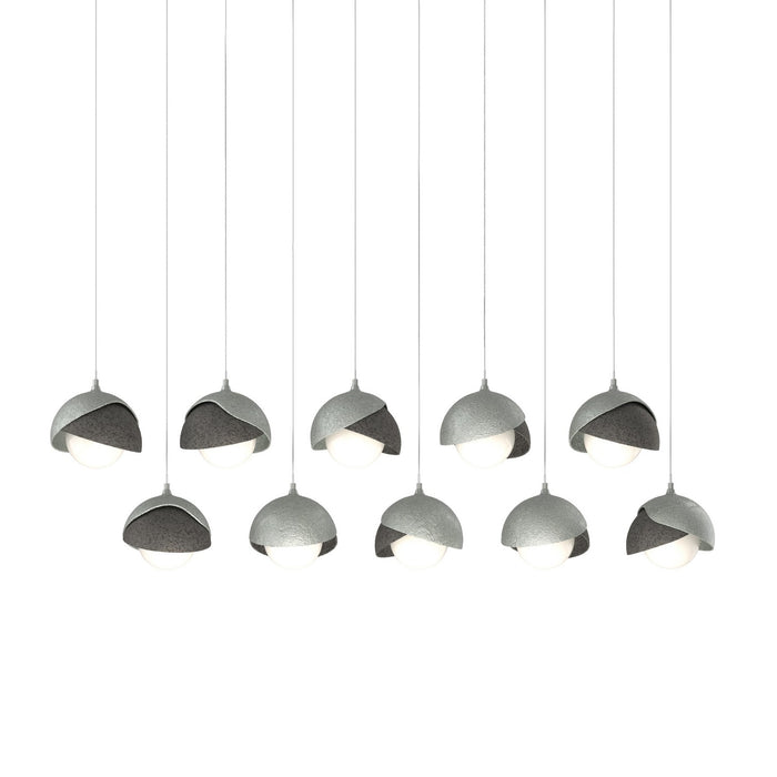 Hubbardton Forge 131205-SKT-LONG-82-20-GG0711 LED Pendant, Vintage Platinum